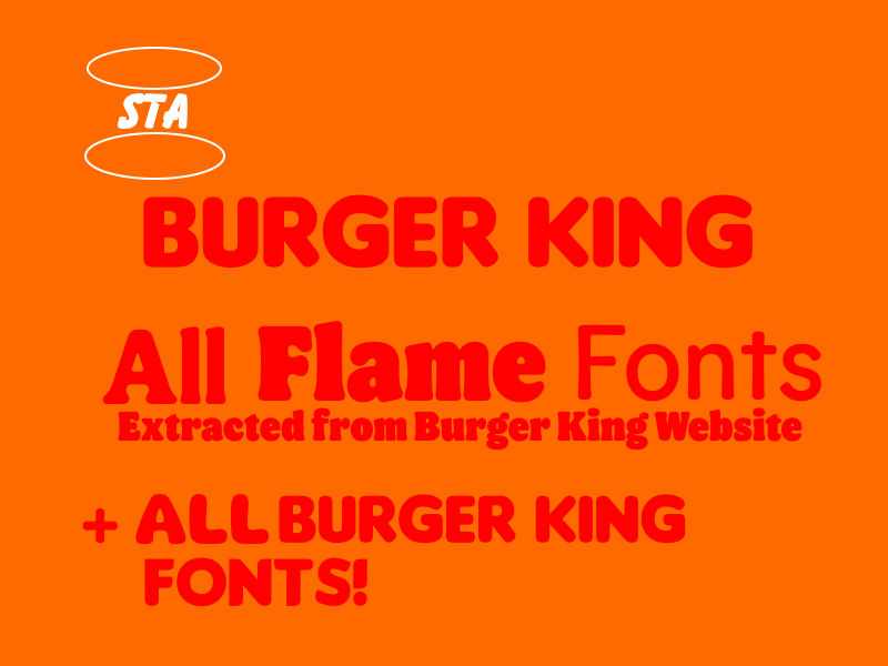 Detail Font Burger King Nomer 11