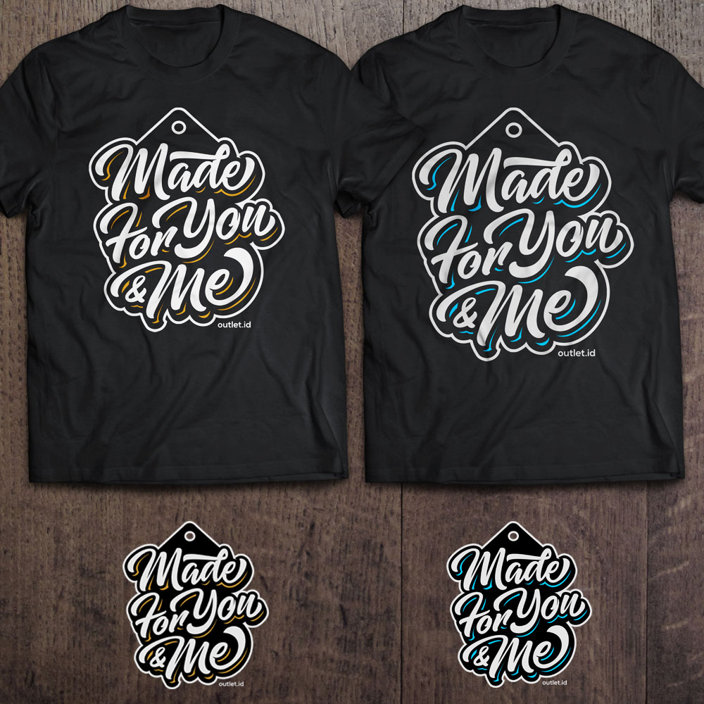 Detail Font Desain Baju Nomer 15