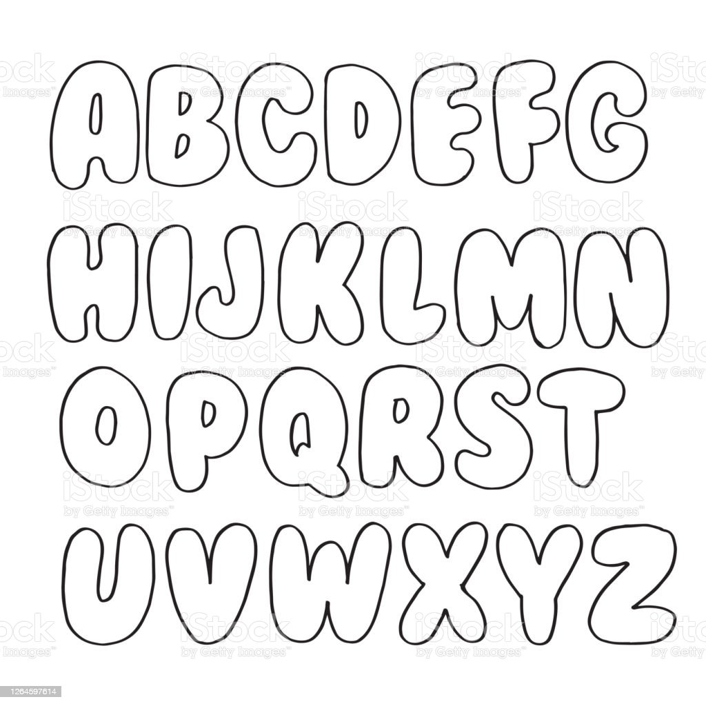 Font Doodle Art - KibrisPDR