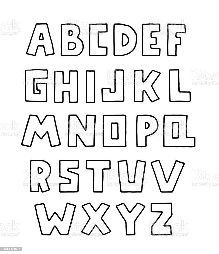 Detail Font Doodle Art Nomer 30