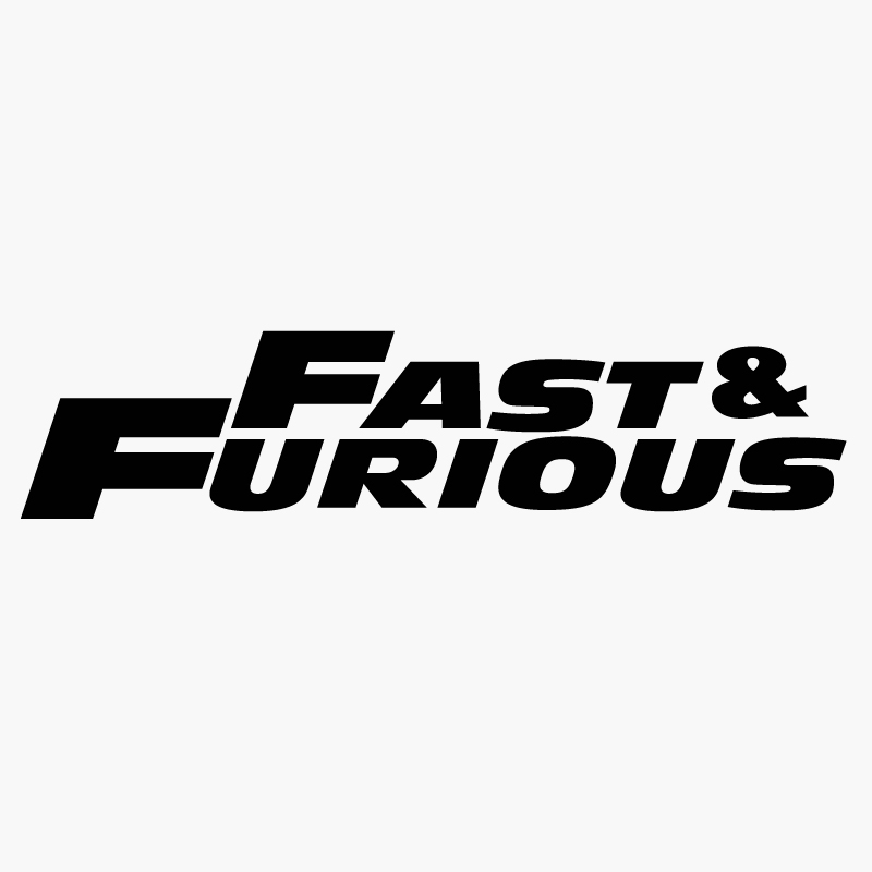 Detail Font Fast And Furious Nomer 14