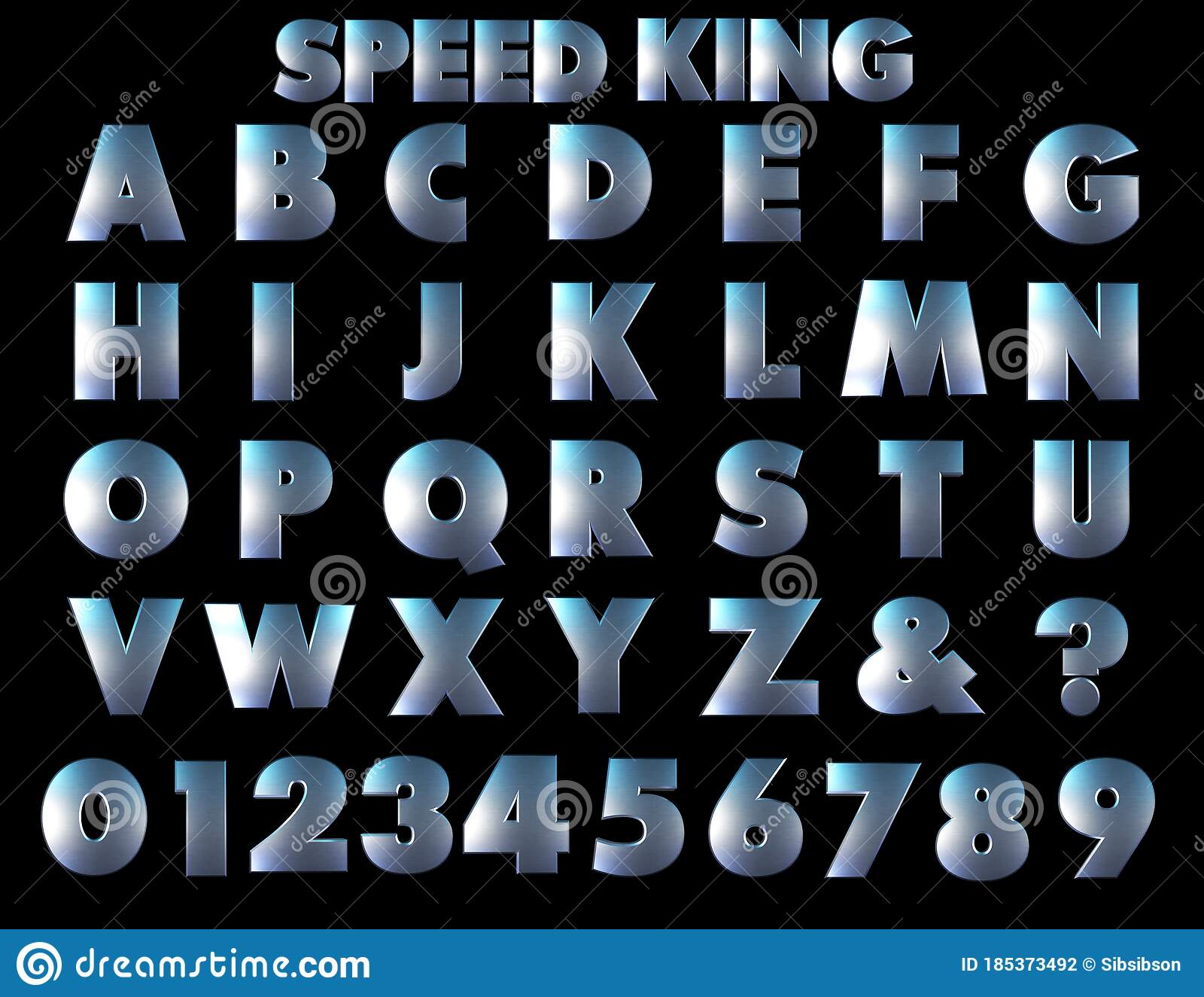 Detail Font Fast And Furious Nomer 17