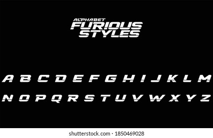 Detail Font Fast And Furious Nomer 31