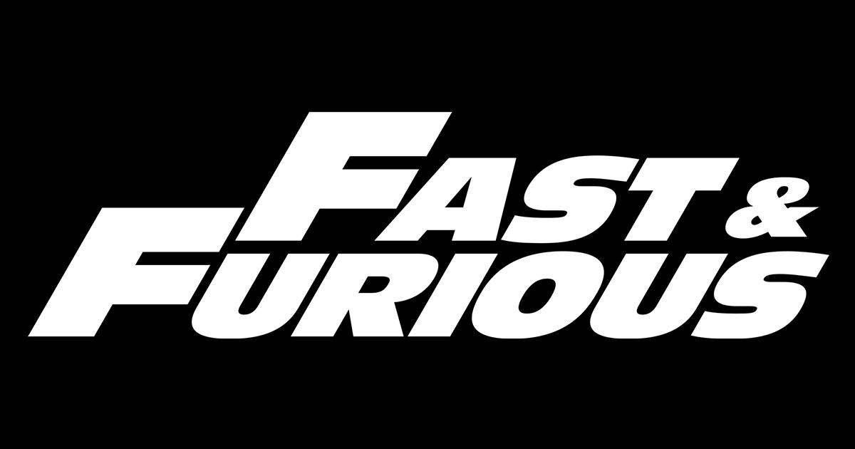 Detail Font Fast And Furious Nomer 42