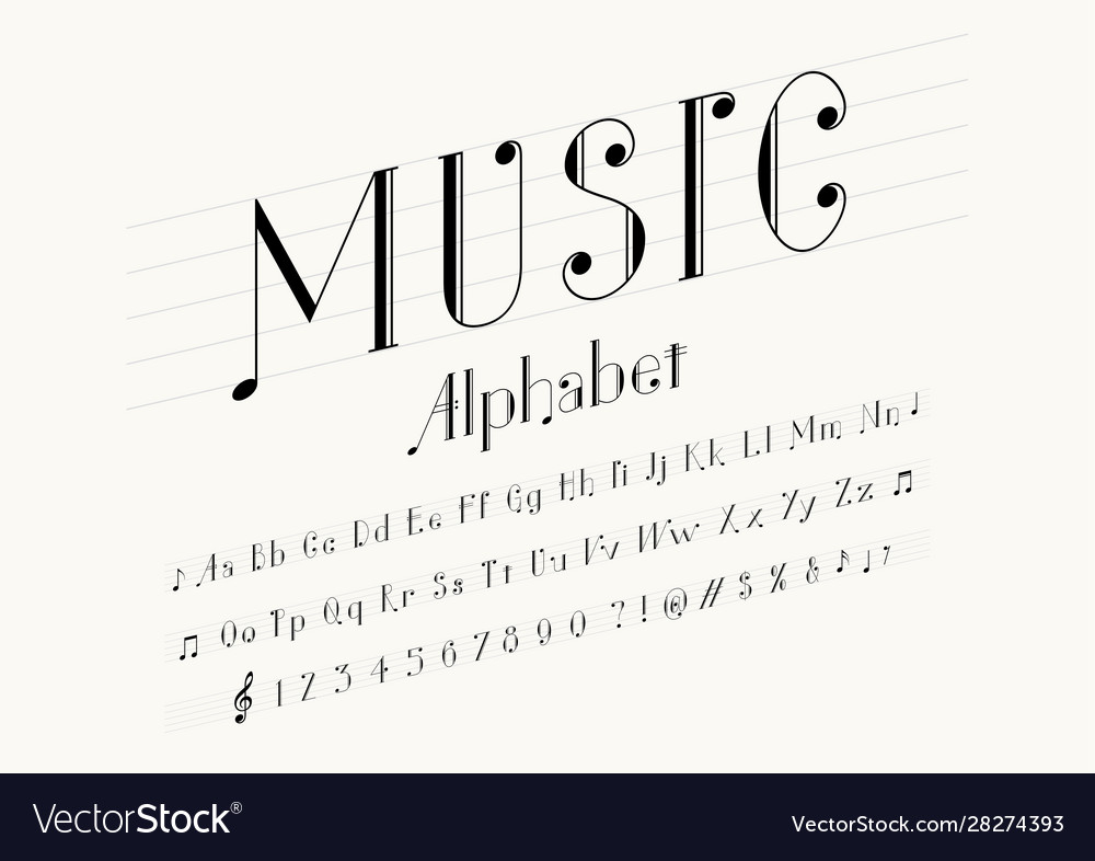 Detail Font For Music Logo Nomer 9