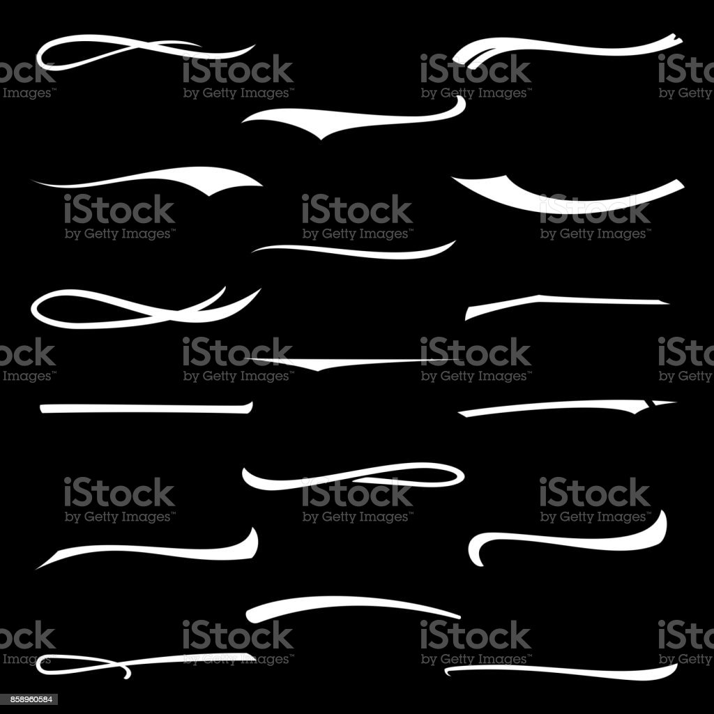 Detail Font Garis Bawah Nomer 10