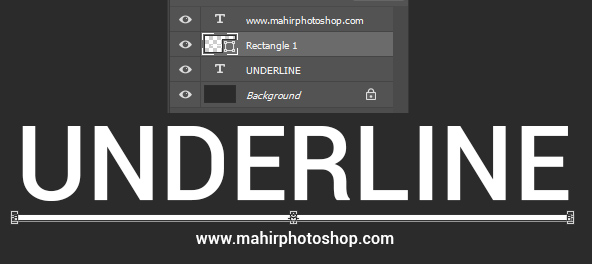 Detail Font Garis Bawah Nomer 15