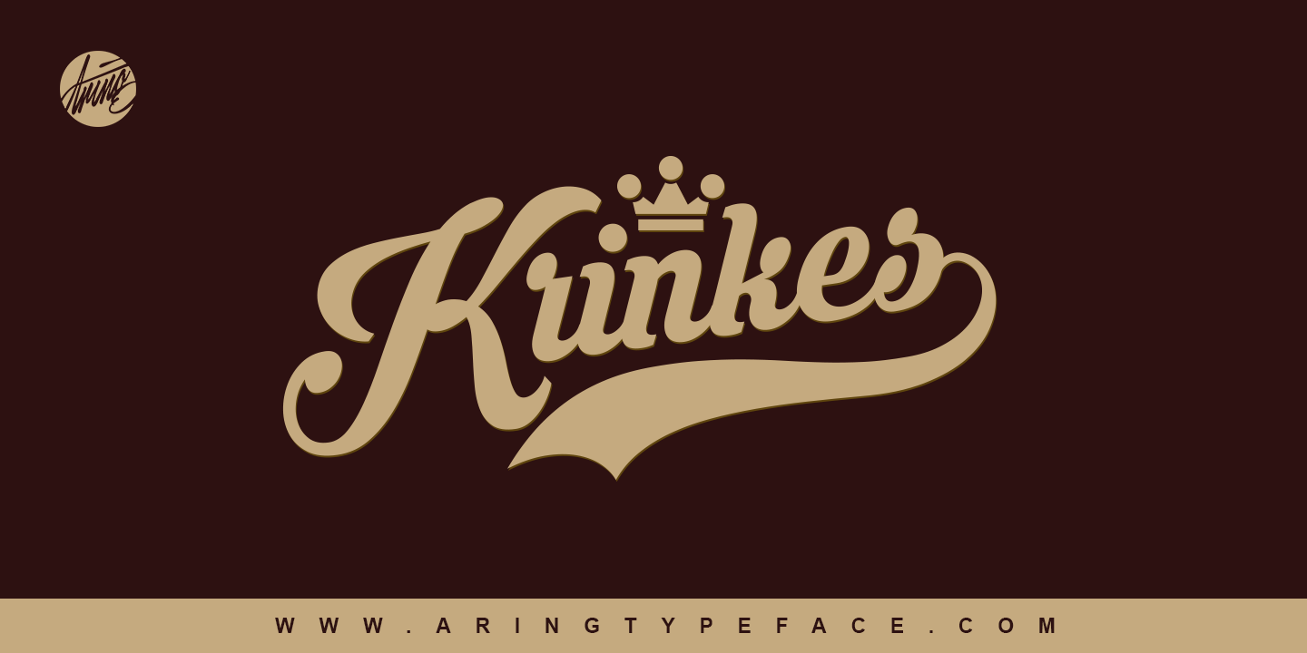 Detail Font Garis Bawah Nomer 3