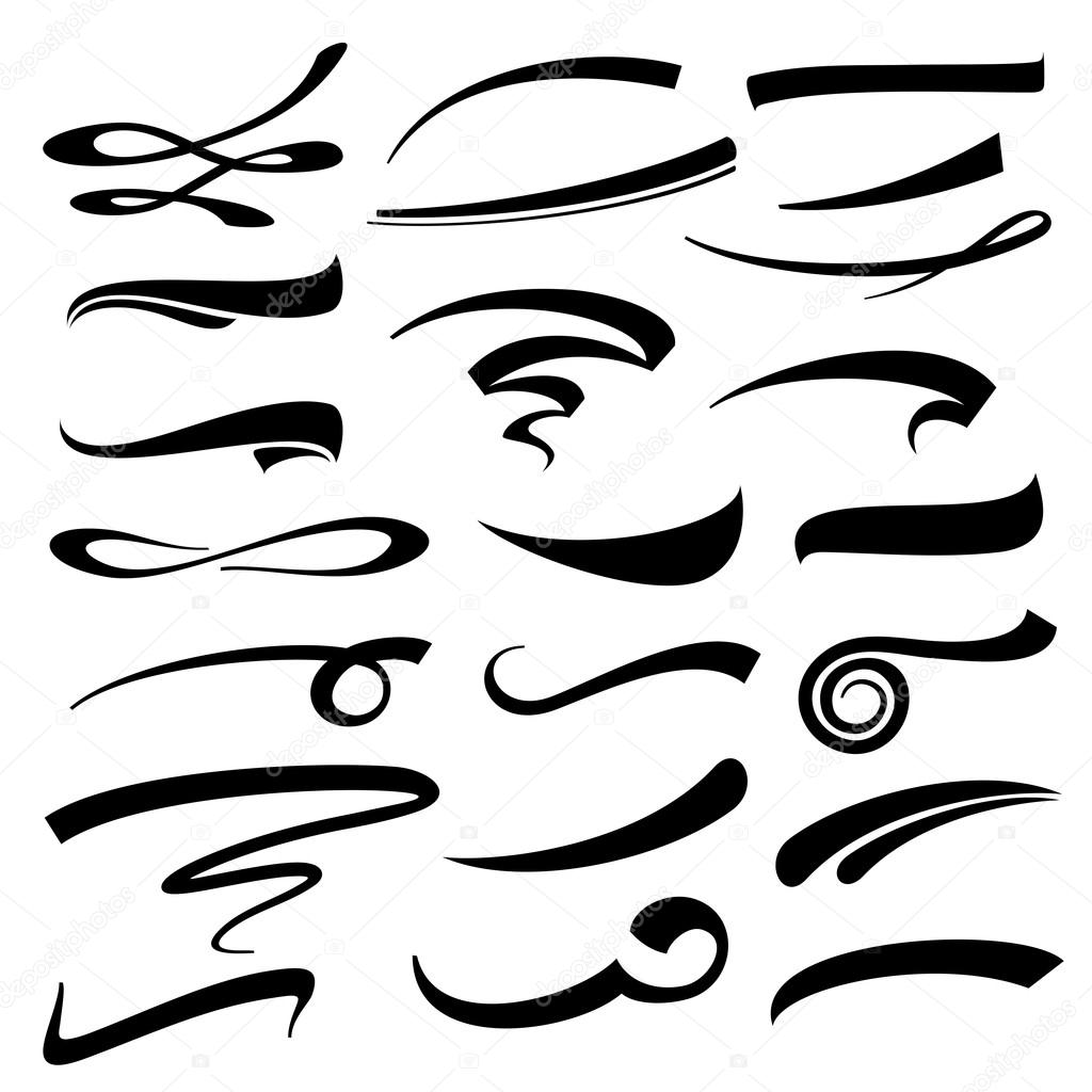 Detail Font Garis Bawah Nomer 4