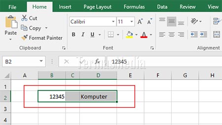 Detail Font Garis Bawah Nomer 36