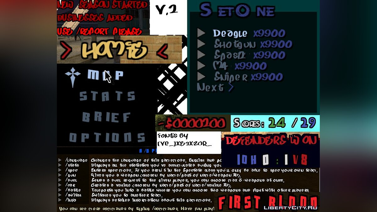 Detail Font Gta San Andreas Nomer 33