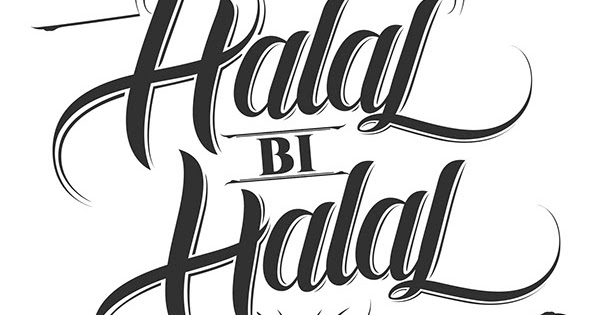 Detail Font Halal Bihalal Nomer 4
