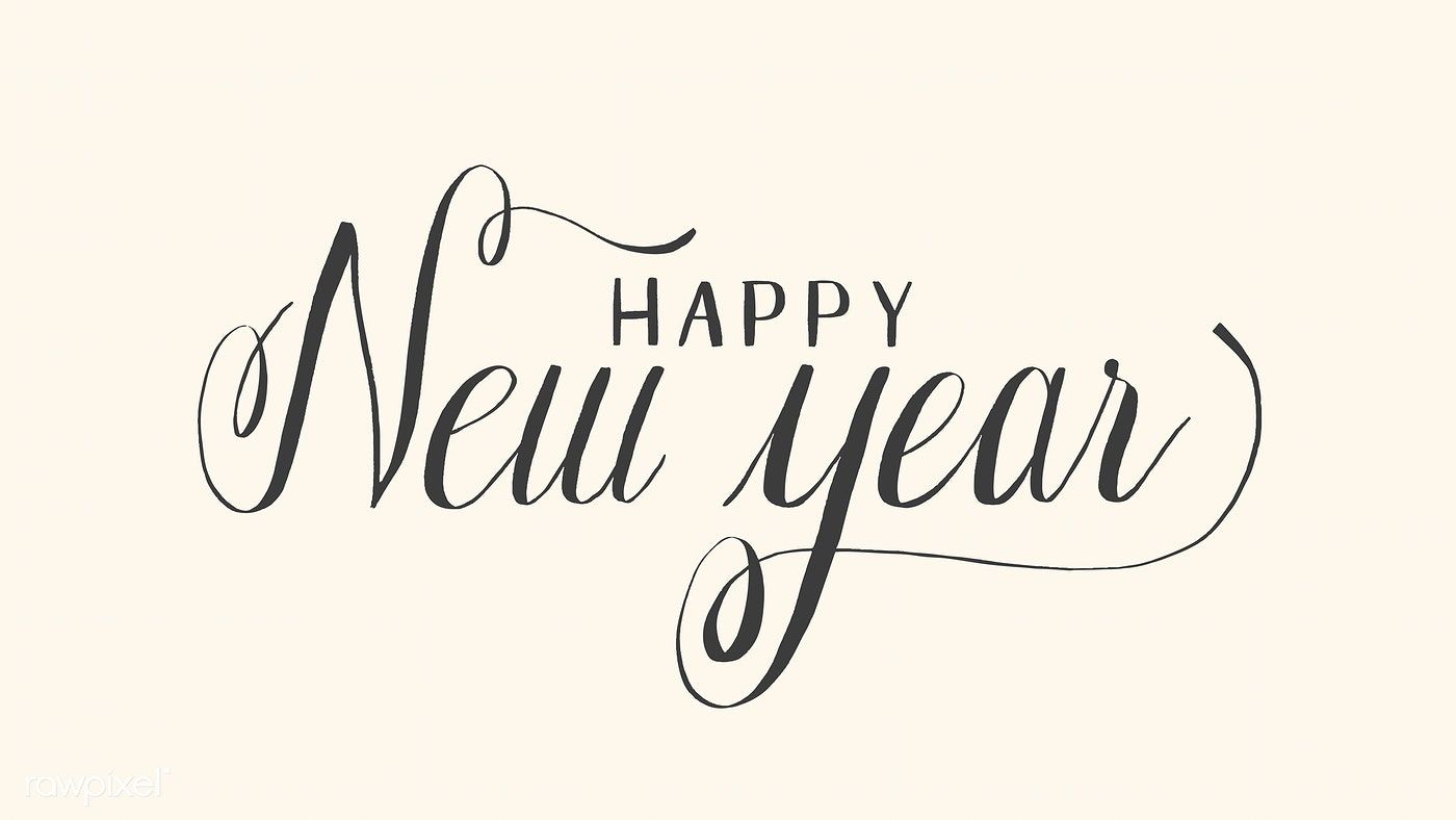 Detail Font Happy New Year Nomer 14