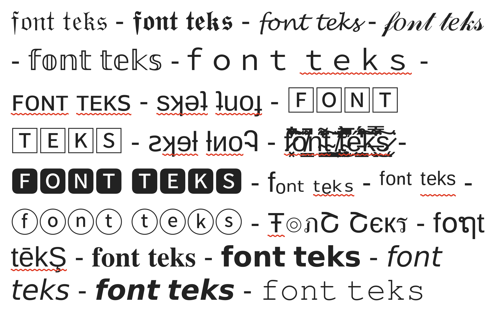 Detail Font Huruf A Nomer 44