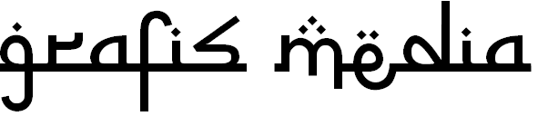 Detail Font Huruf Arab Kaligrafi Nomer 16