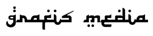 Detail Font Huruf Arab Kaligrafi Nomer 21