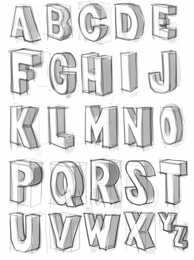 Detail Font Huruf D Nomer 29