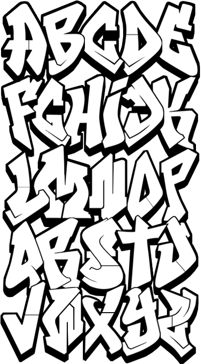 Font Huruf Grafiti - KibrisPDR