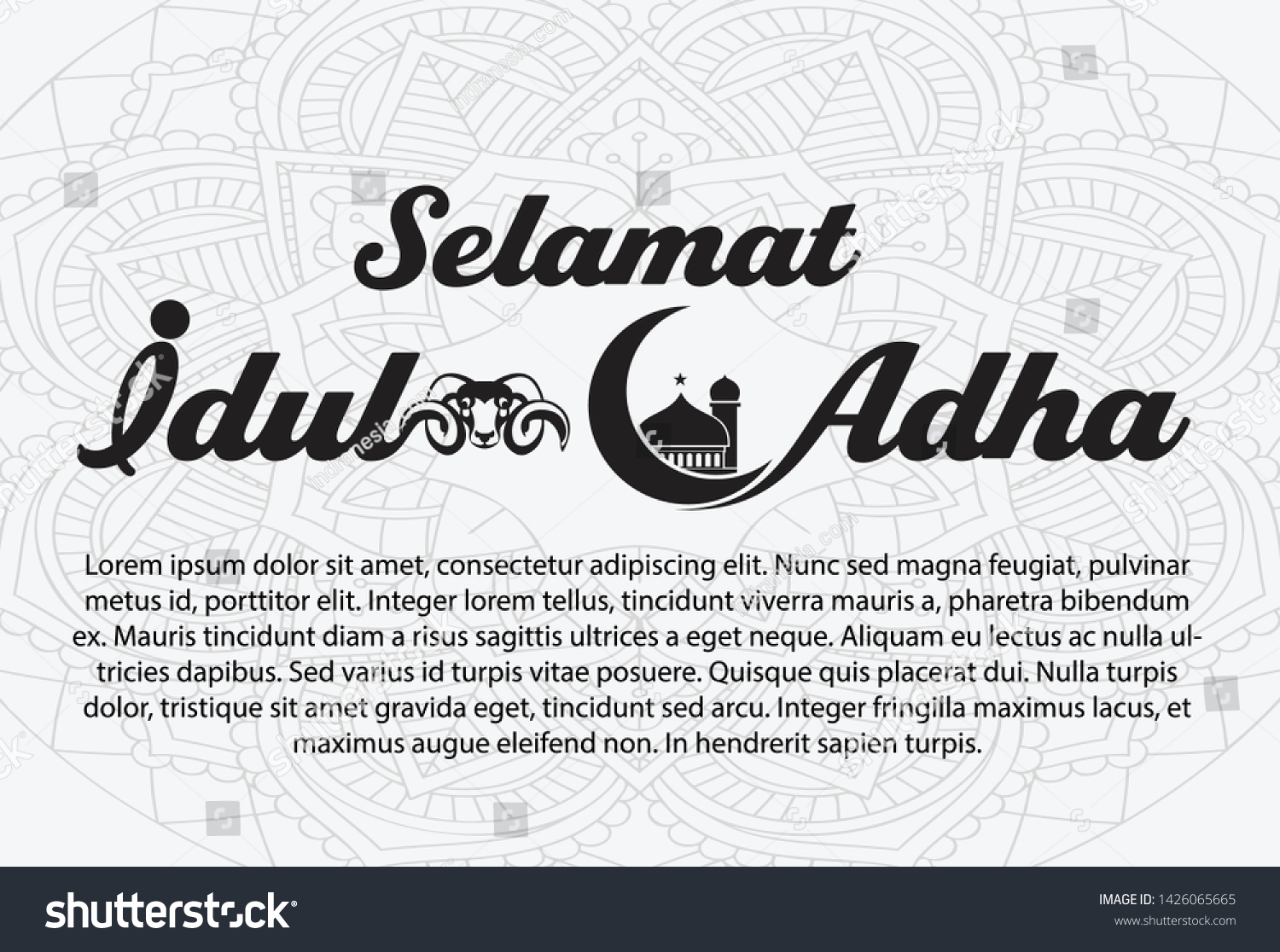 Detail Font Idul Adha Nomer 11