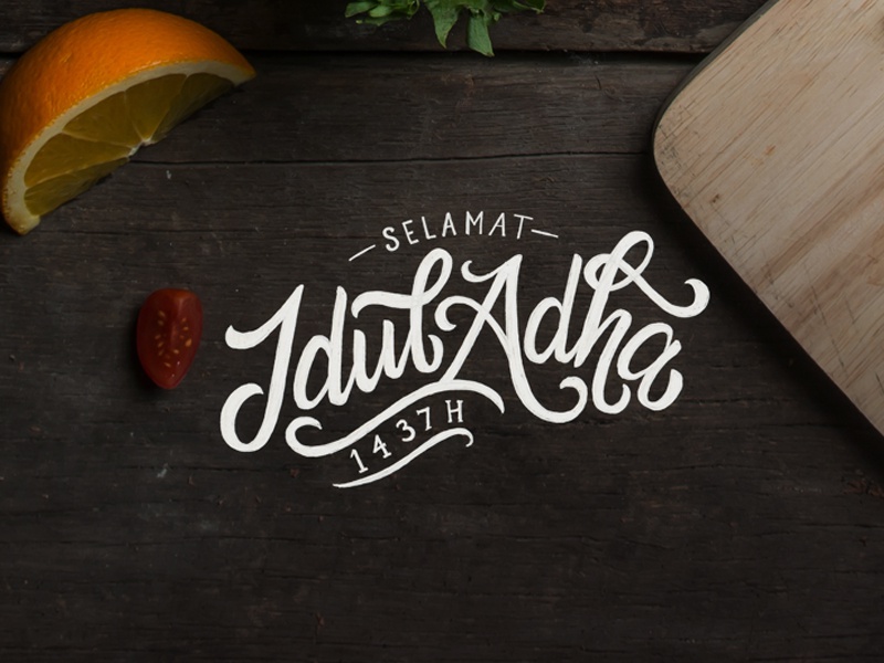 Detail Font Idul Adha Nomer 3