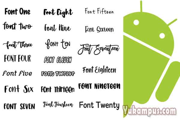 Detail Font Keren Editor Nomer 44