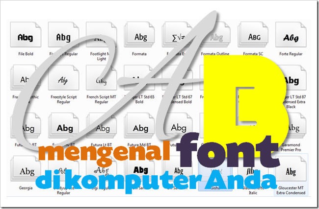 Detail Font Komputer Lengkap Nomer 35