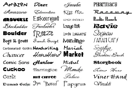 Detail Font Komputer Lengkap Nomer 5