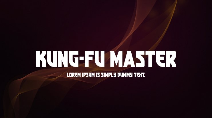 Detail Font Kung Fu Nomer 7