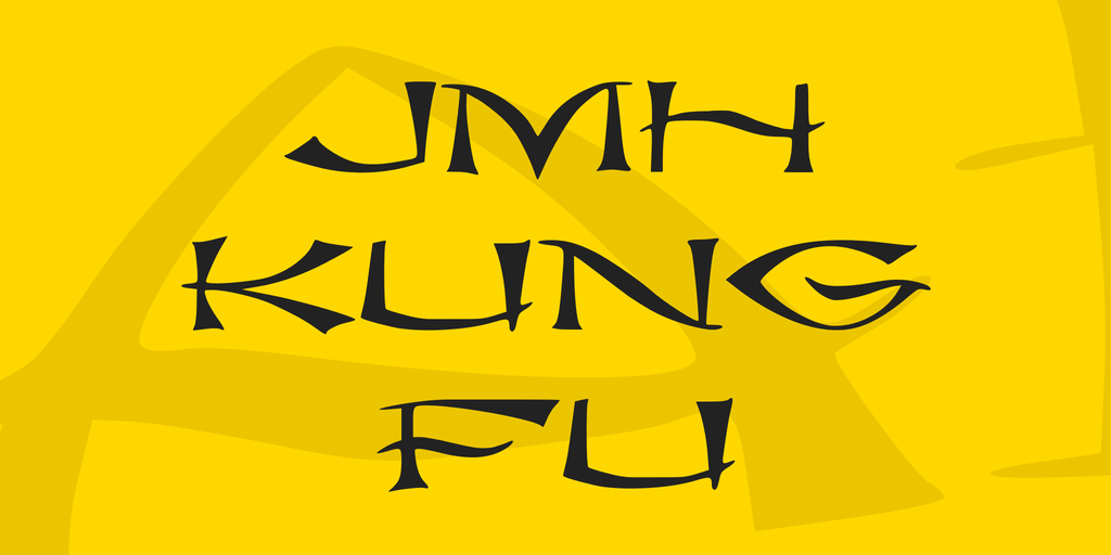 Detail Font Kung Fu Nomer 10