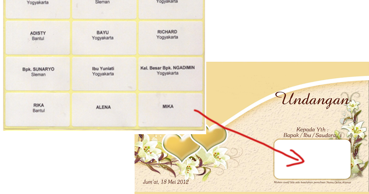 Detail Font Label Undangan Nomer 48