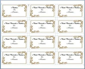 Detail Font Label Undangan Nomer 50