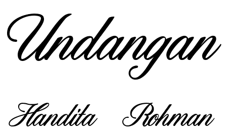 Detail Font Latin Undangan Nomer 11