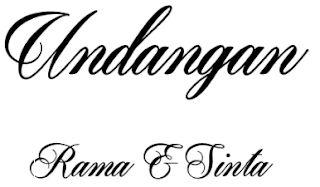 Detail Font Latin Undangan Nomer 20