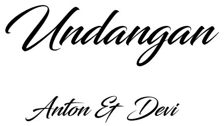 Detail Font Latin Undangan Nomer 5