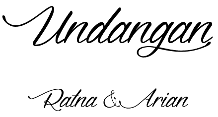 Detail Font Latin Undangan Nomer 6