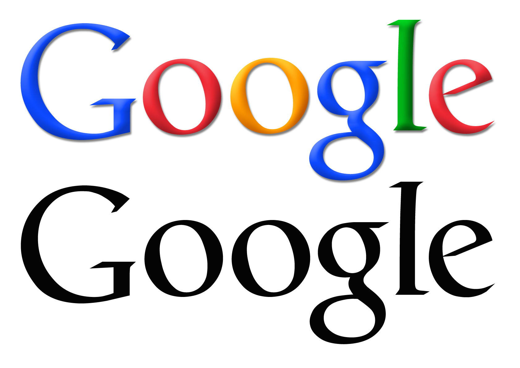 Detail Font Logo Google Nomer 10