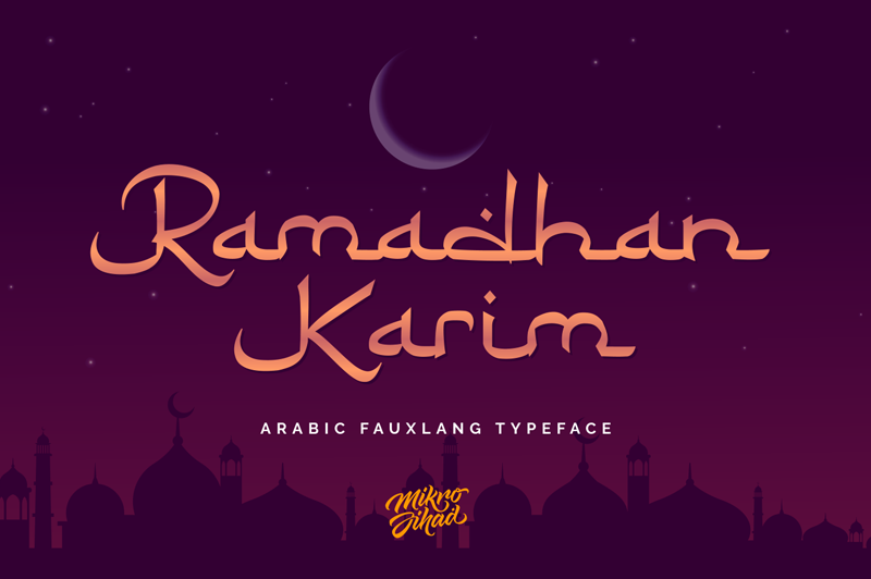 Detail Font Marhaban Ya Ramadhan Nomer 28