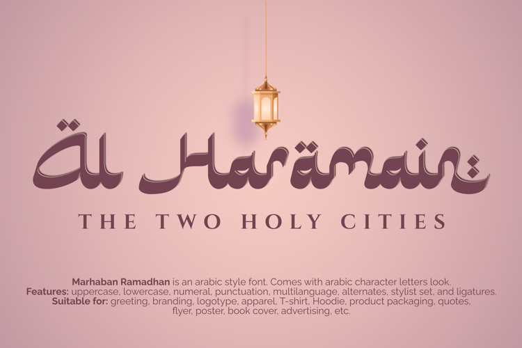 Detail Font Marhaban Ya Ramadhan Nomer 10
