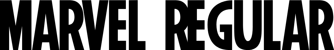 Detail Font Marvel Studios Nomer 13