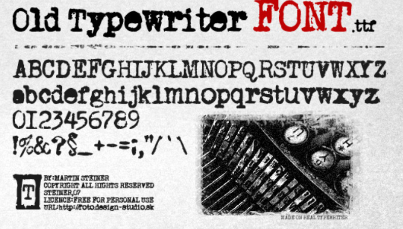 Detail Font Mesin Ketik Di Word Nomer 23