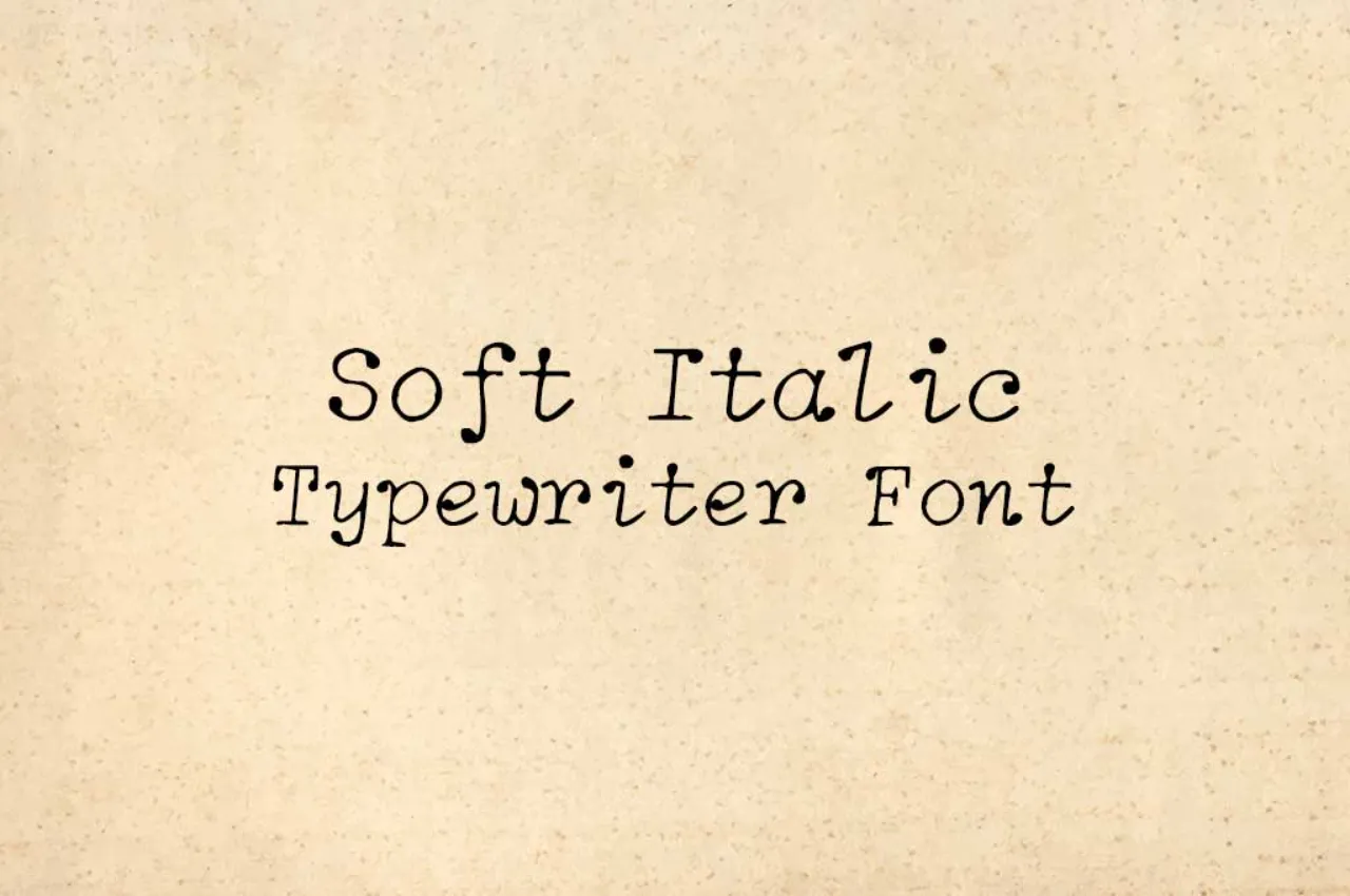 Detail font mirip mesin ketik manual koleksi nomer 31