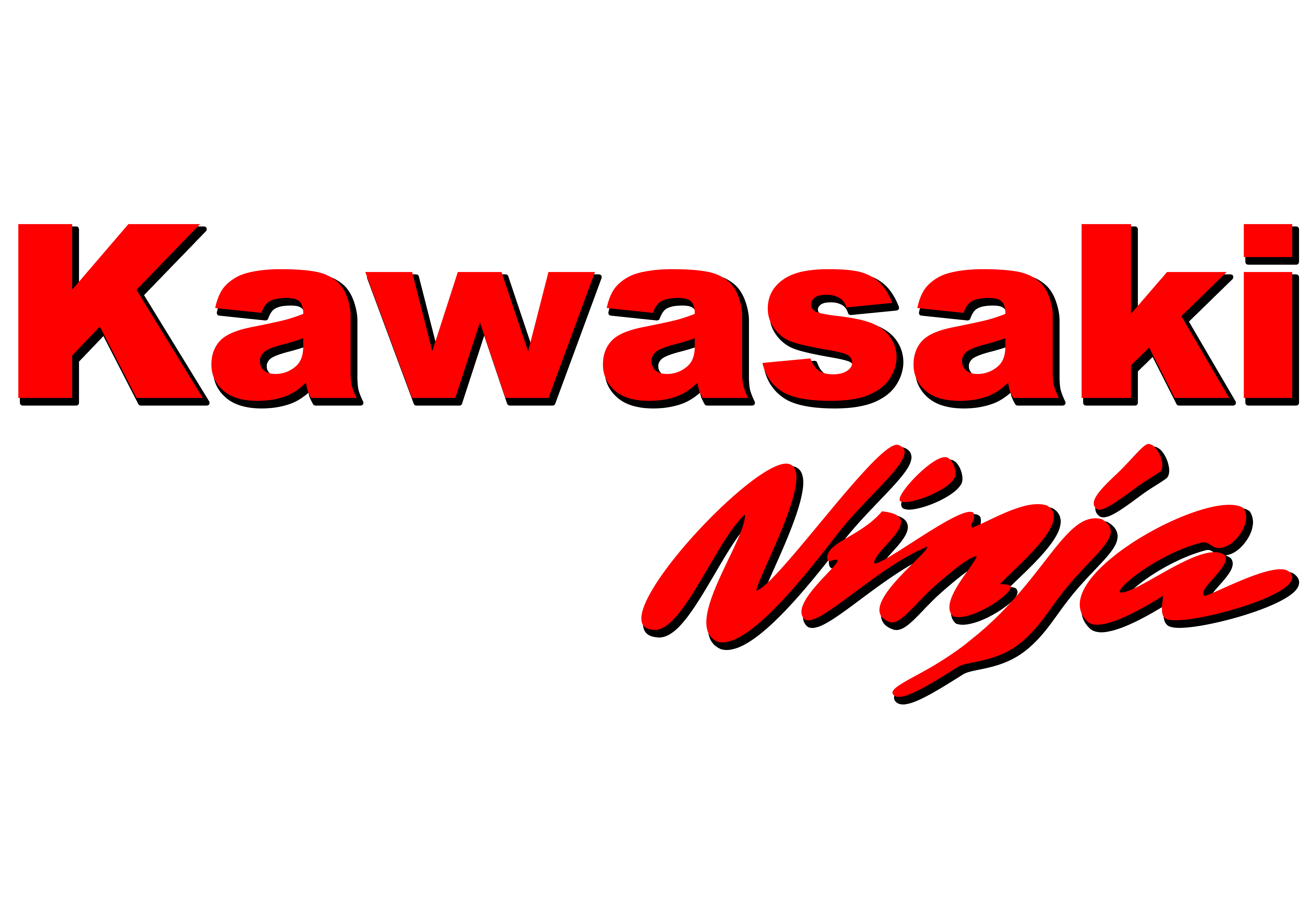 Detail Font Ninja Kawasaki Nomer 24