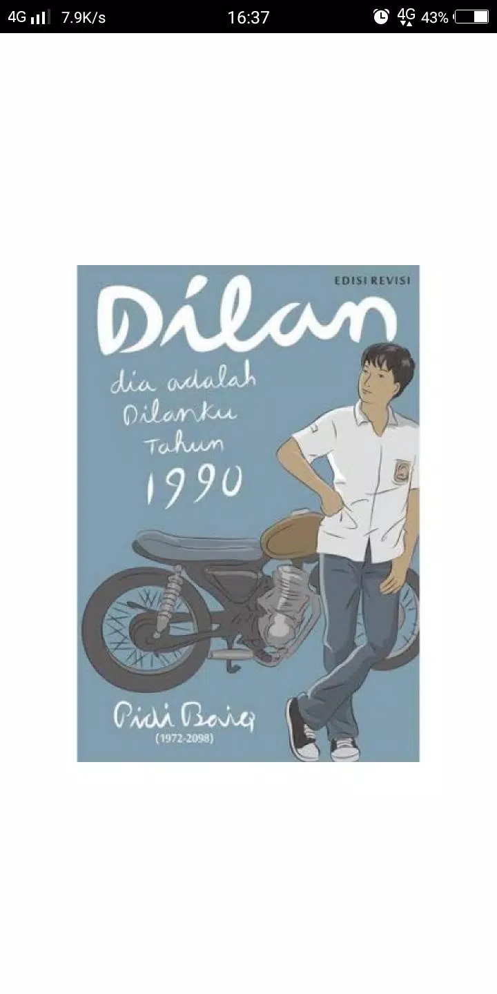 Detail Font Novel Dilan Nomer 7