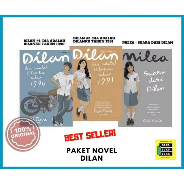 Detail Font Novel Dilan Nomer 40