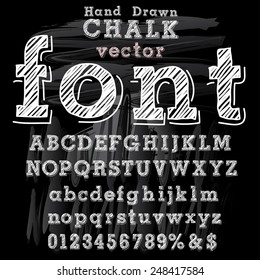 Detail Font Papan Tulis Kapur Nomer 20