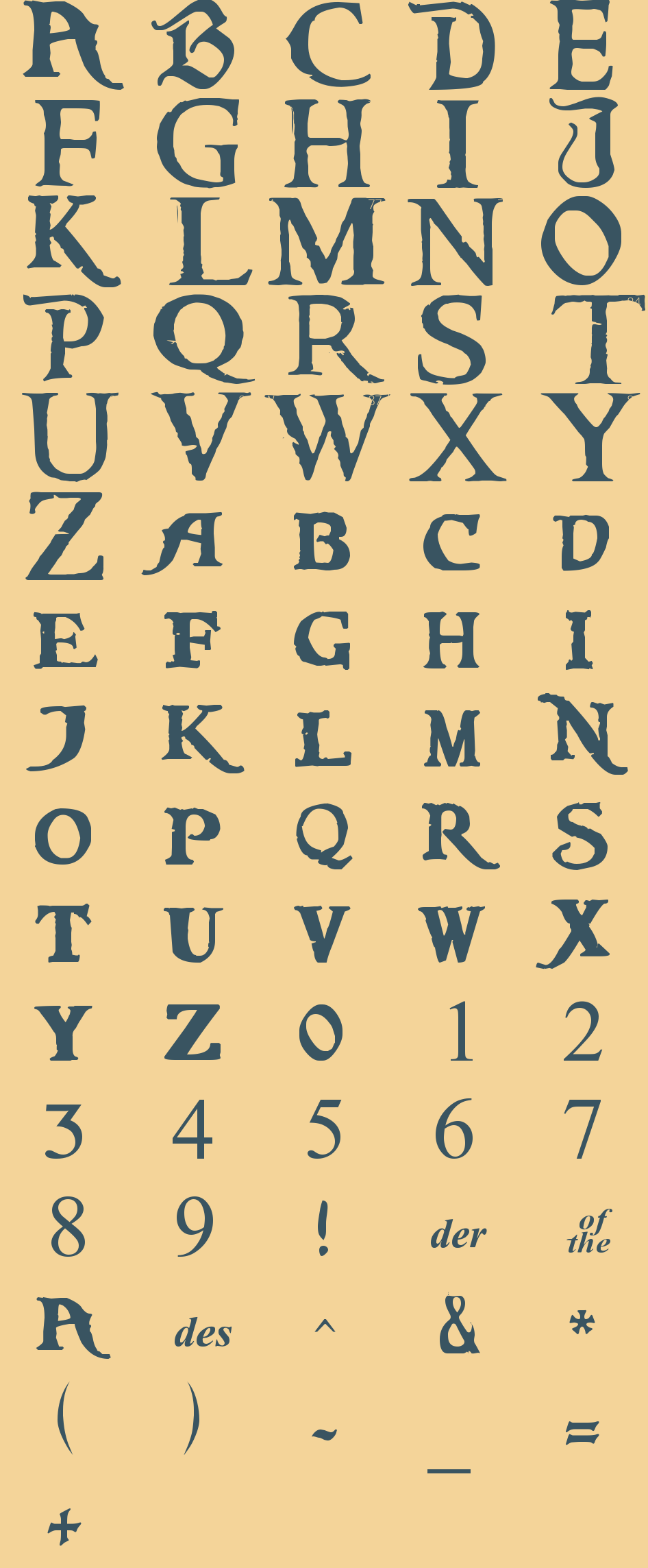 Detail Font Pirates Of The Caribbean Nomer 16