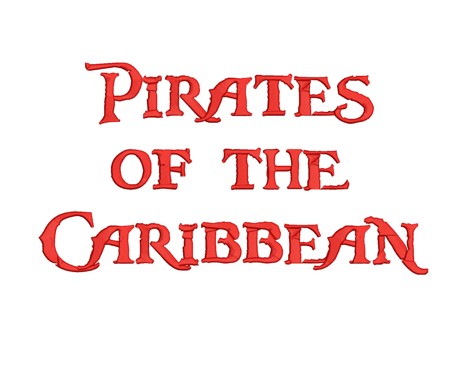 Detail Font Pirates Of The Caribbean Nomer 31