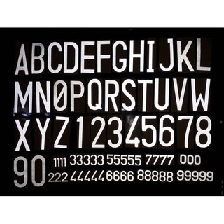 Detail Font Plat Nomor Nomer 26