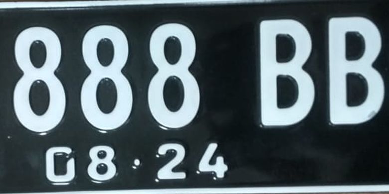 Detail Font Plat Nomor Nomer 27