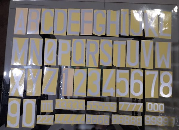 Detail Font Plat Nomor Nomer 31